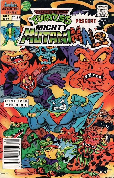 Mighty Mutanimals #1 [Newsstand]