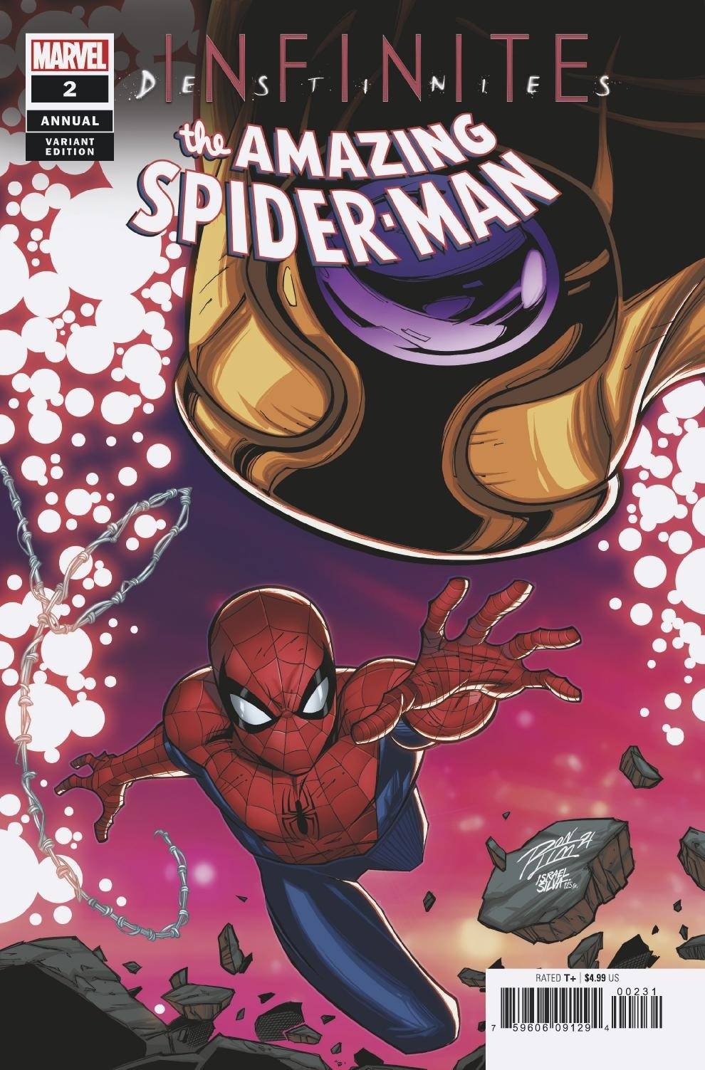 Amazing Spider-Man Annual #2 Ron Lim Connecting Variant Infinite Destinies