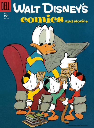 Walt Disney's Comics And Stories #176-Fine (5.5 – 7)