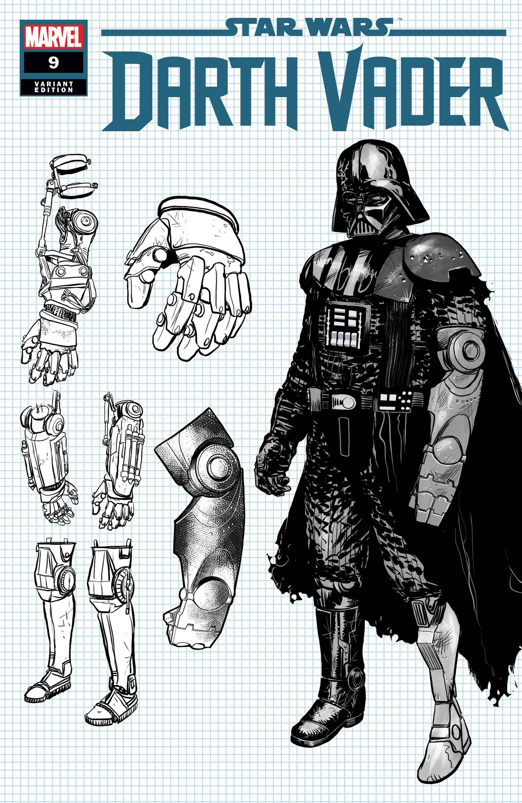 Star Wars: Darth Vader #9 Ienco Design Variant (2020)