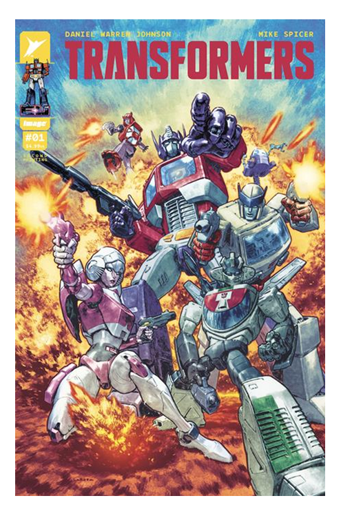 Transformers #1 Cover C Lewis Larosa Variant Second Printing