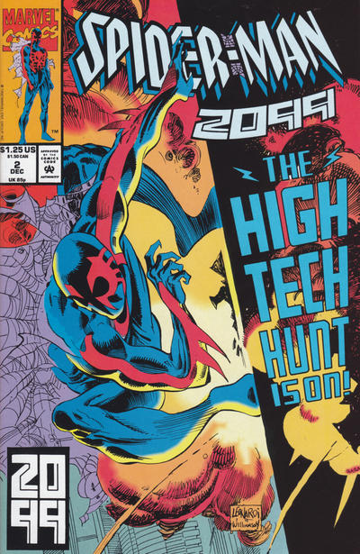 Spider-Man 2099 #2 (1992) [Direct]-Near Mint (9.2 - 9.8)