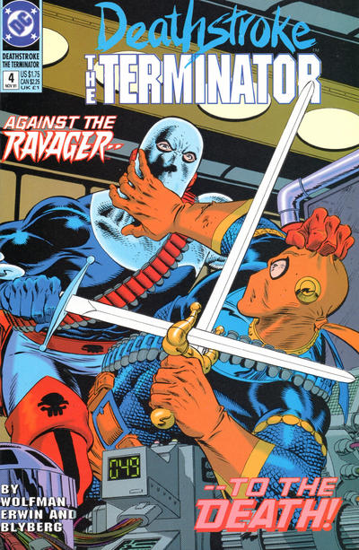 Deathstroke, The Terminator #4 - Vf 8.0