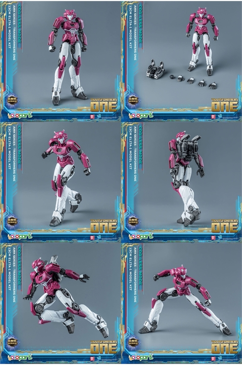 Transformers One Amk Mini Series Plastic Model Kit Elita-1