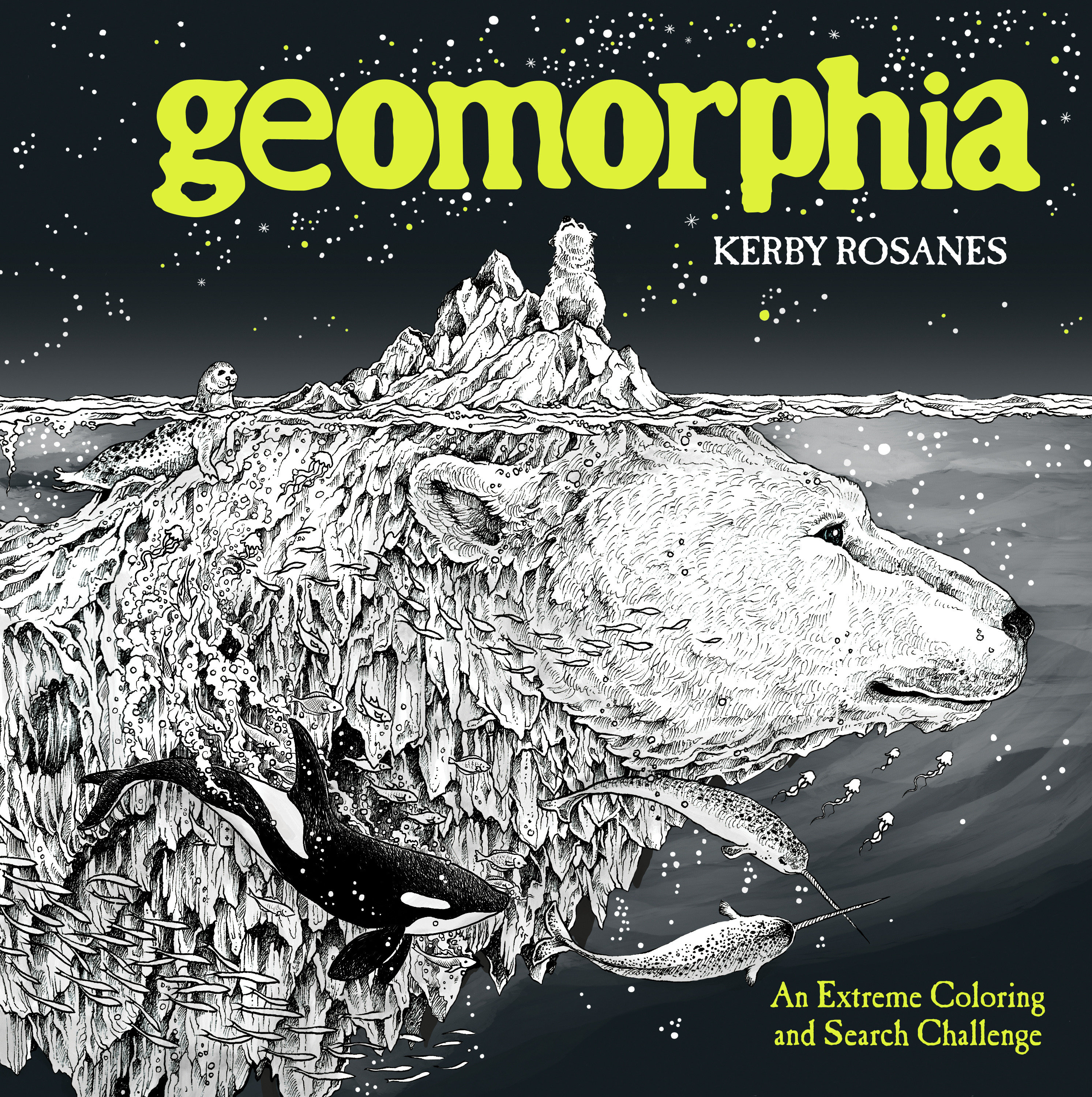 Geomorphia An Extreme Coloring Book