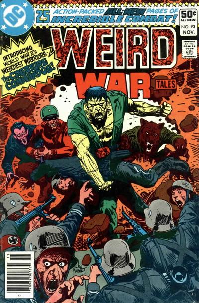 Weird War Tales #93 [Newsstand](1971)-Very Good (3.5 – 5)