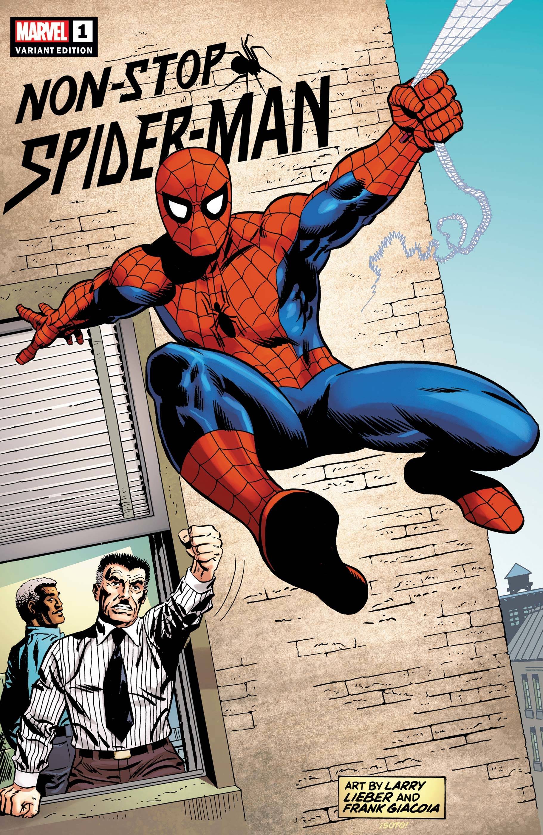 Non-Stop Spider-Man #1 Lieber Hidden Gem Variant