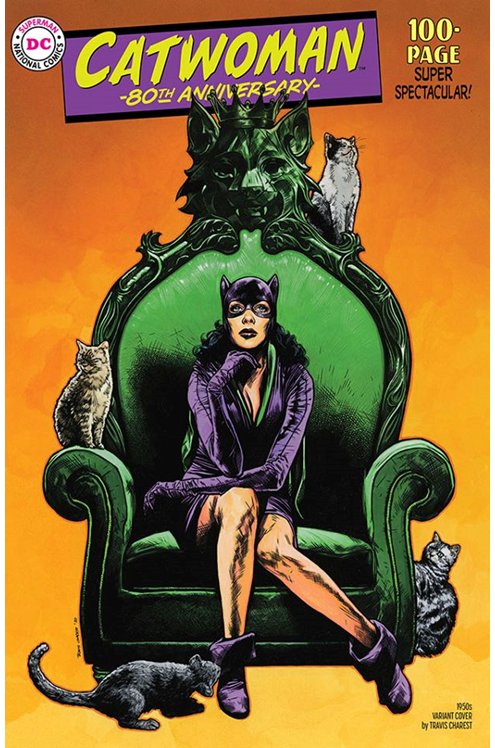 Catwoman 80th Anniversary 100 Page Super Spectacular #1 1950s Travis Charest Variant Edition