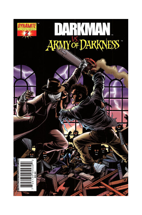 Darkman Vs Army of Darkness Bradshaw Variant Cover