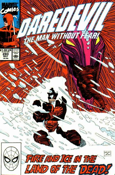 Daredevil #280 [Direct]-Fine (5.5 – 7)