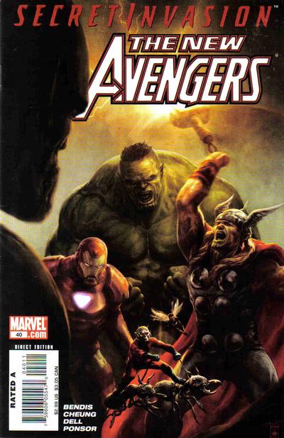 New Avengers #40 [Standard Cover]-Very Fine (7.5 – 9)