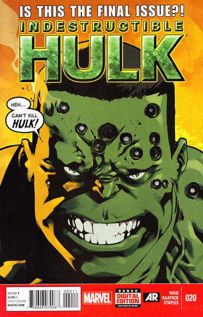 Indestructible Hulk #20-Near Mint (9.2 - 9.8) Final Issue