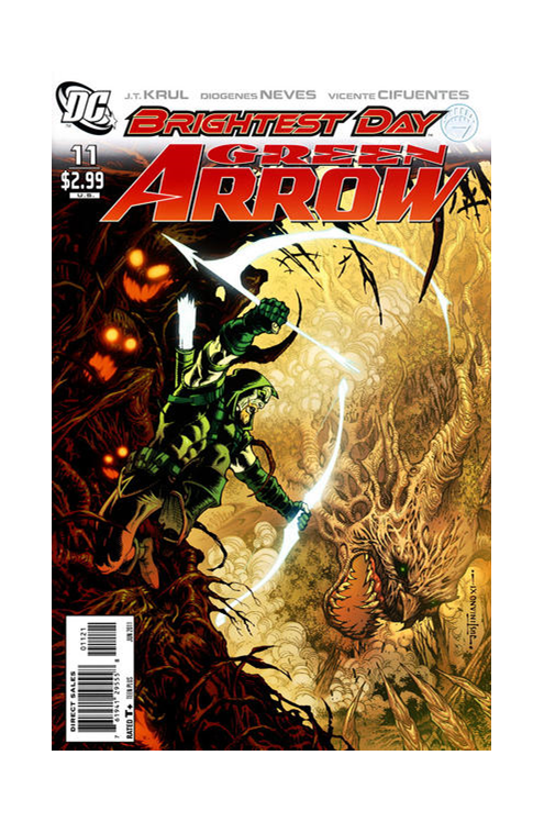 Green Arrow #11 Variant Edition (Brightest Day)