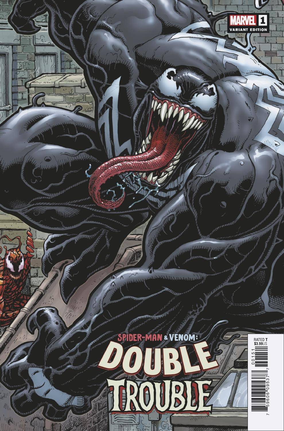 Spider-Man & Venom Double Trouble #1 Adams 8-Part Connecting Variant (Of 4)