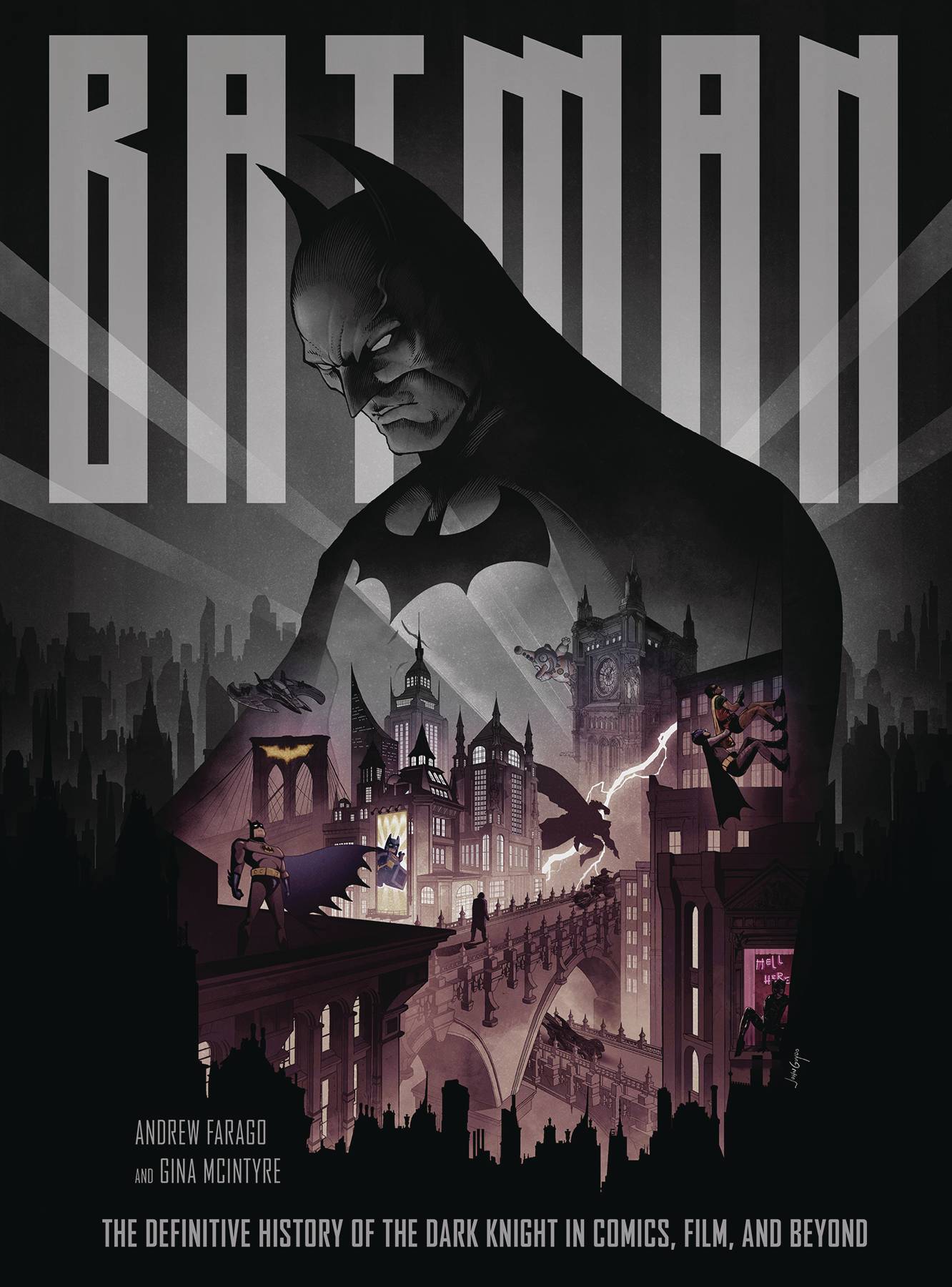 Batman Definitive History In Comics Film & Beyond Hardcover