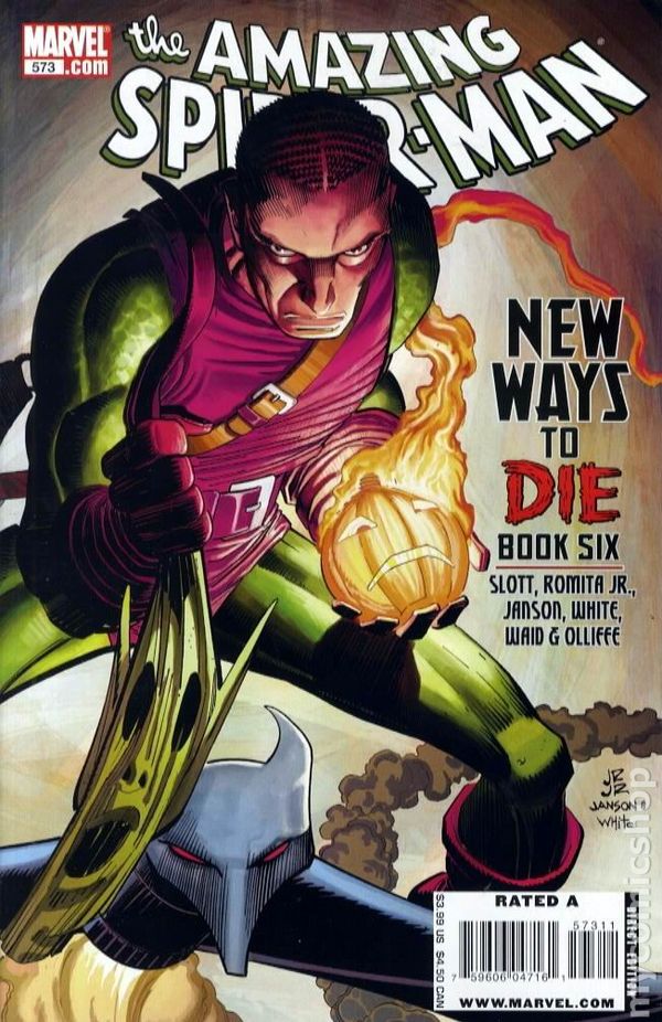 Amazing Spider-Man #573 (Villain (50/50 Cover)) (1998)