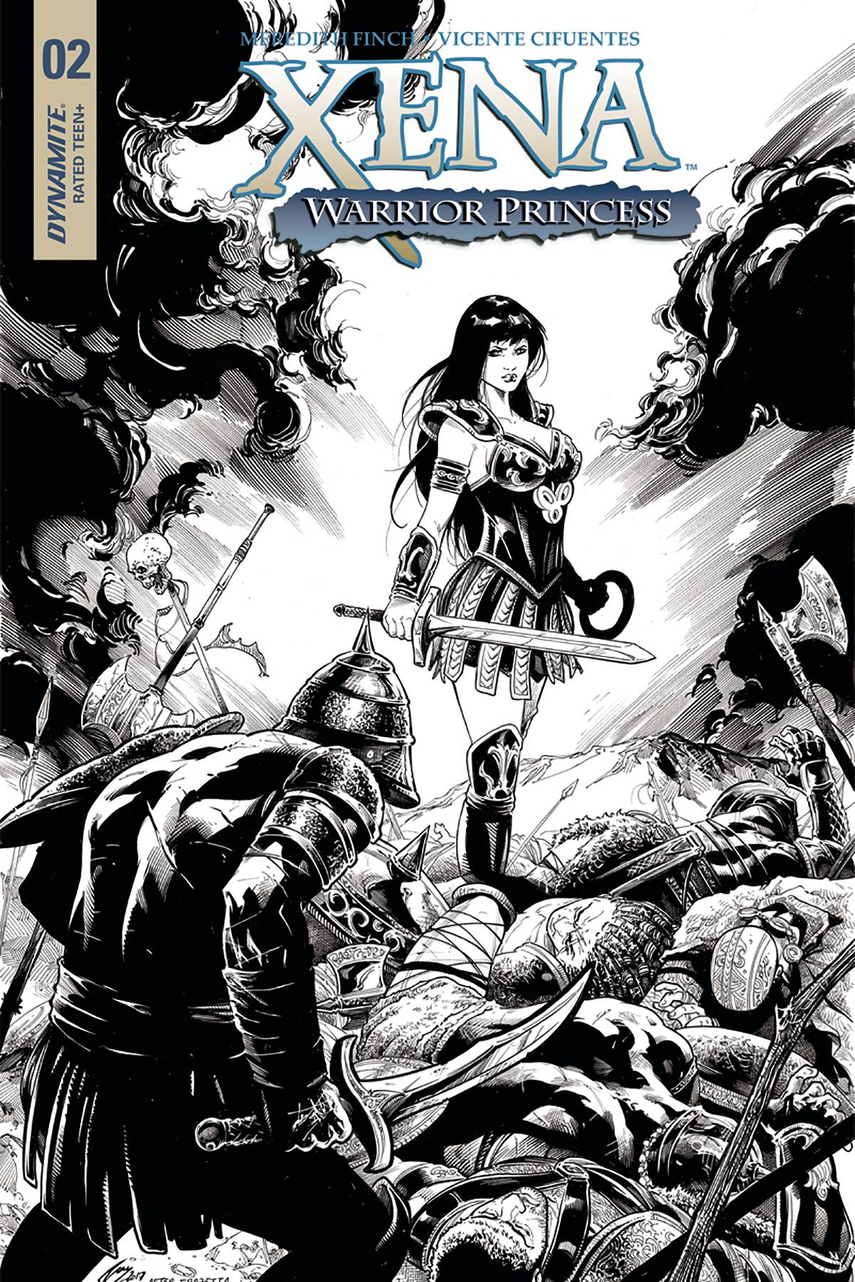 Xena #2 Cover D 1 for 20 Cifuentes Virgin Incentive (Of 5)