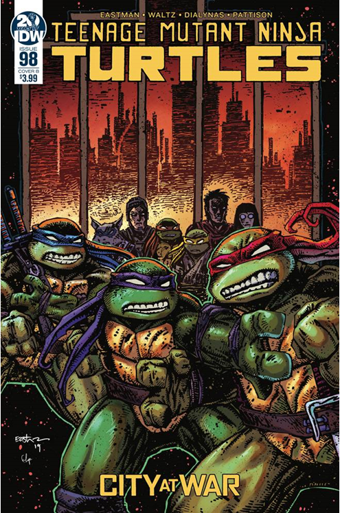 Teenage Mutant Ninja Turtles Ongoing #98 Cover B Eastman (2011)