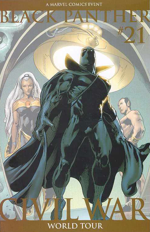 Black Panther #21 2nd Printing Variant (2005)