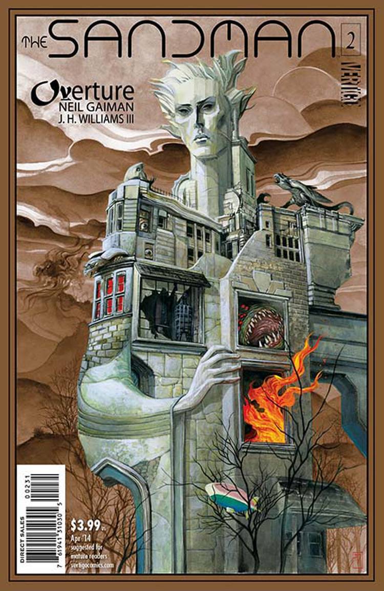 Sandman Overture #2 Black & White Variant Edition A