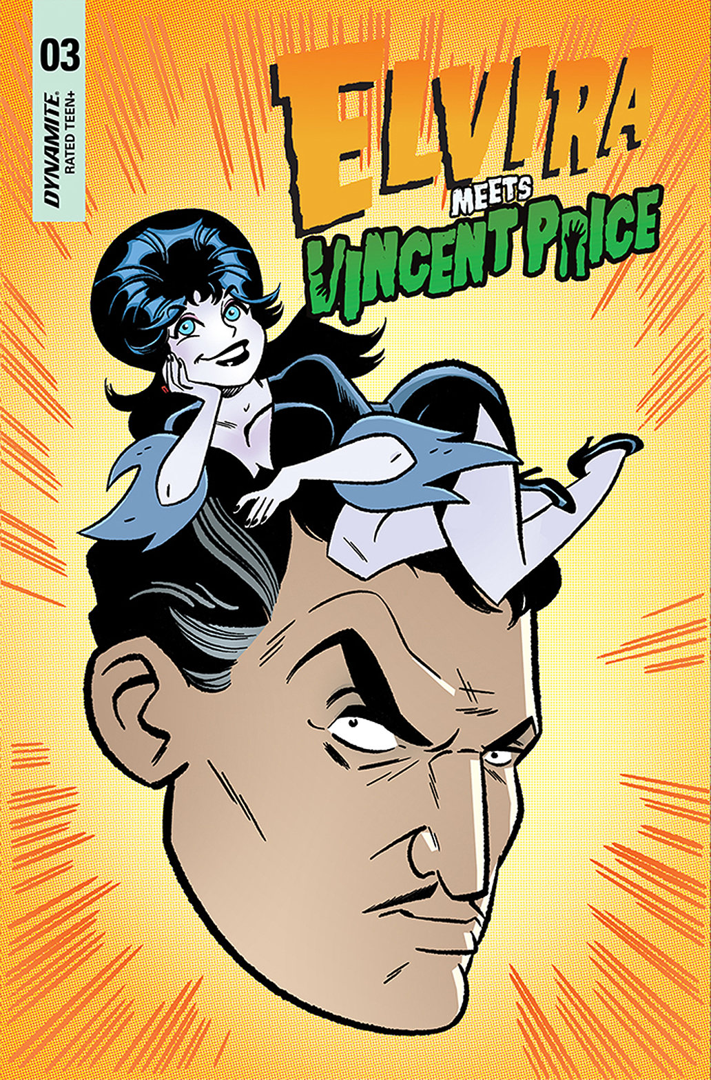 Elvira Meets Vincent Price #3 Cover C Marques & Bone