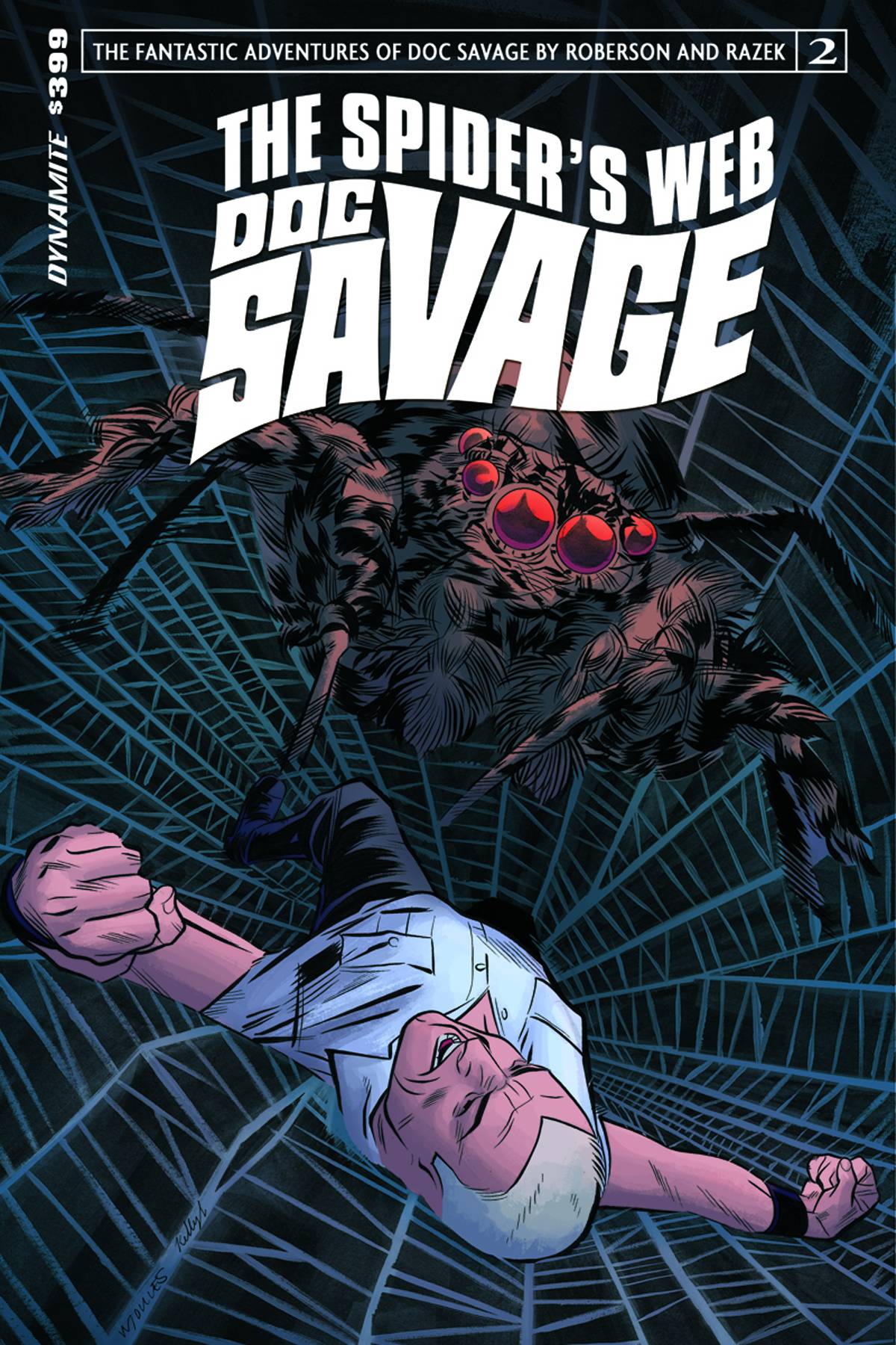 Doc Savage Spiders Web #2 Cover A Torres