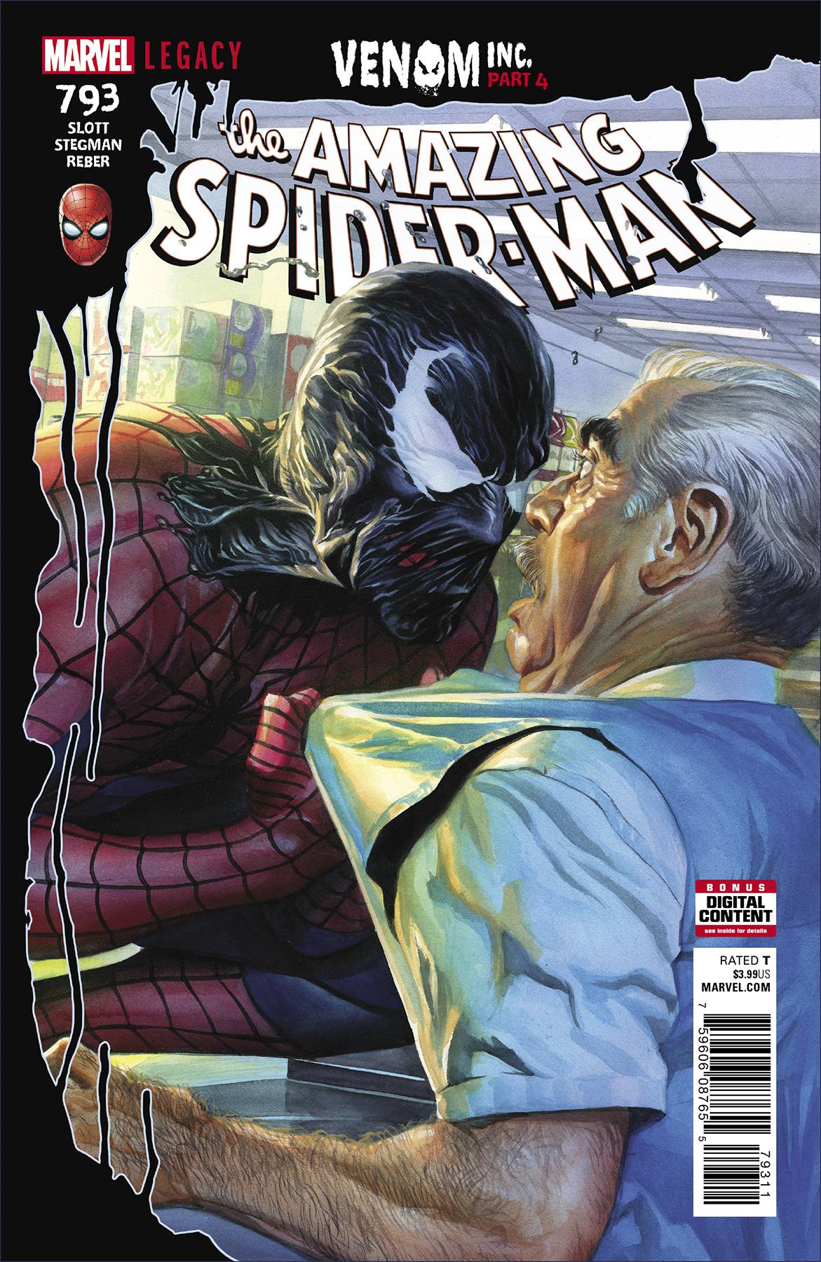 Amazing Spider-Man #793 Leg (2017)