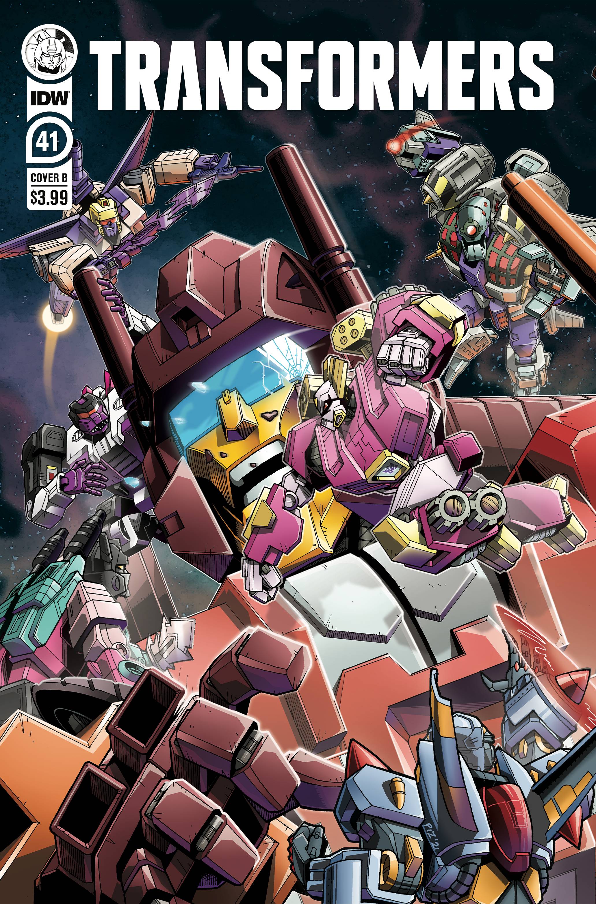 Transformers Volume 41 Cover B Pirrie