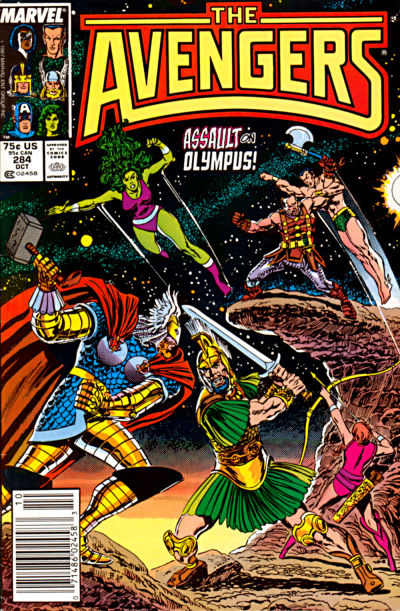 The Avengers #284 [Newsstand]-Good (1.8 – 3)