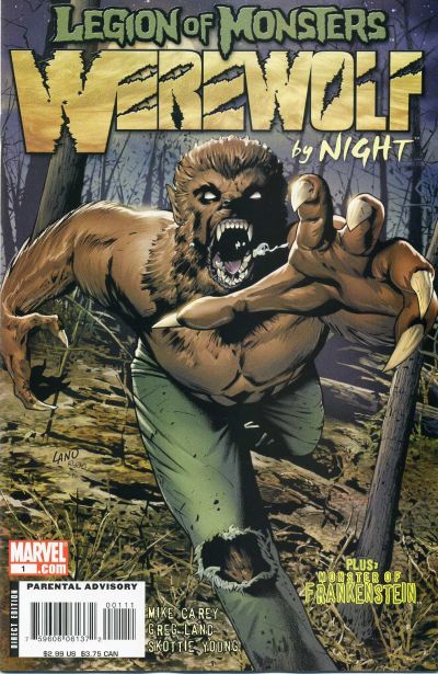 Legion of Monsters Werewolf by Night #1 (2007)
