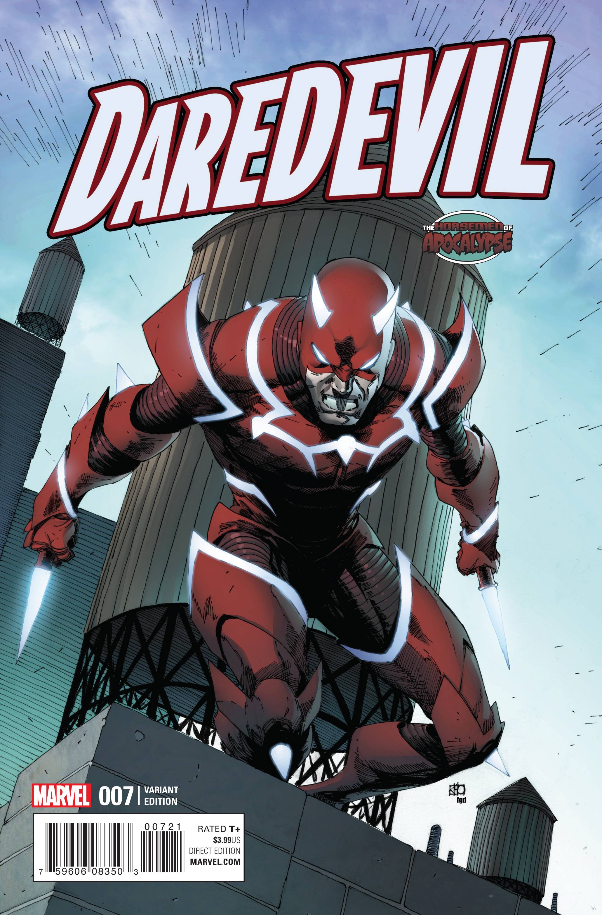 Daredevil #7 Aoa Variant (2016)