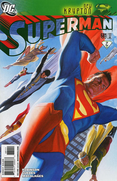 Superman #681 [Direct Sales]-Very Fine (7.5 – 9)