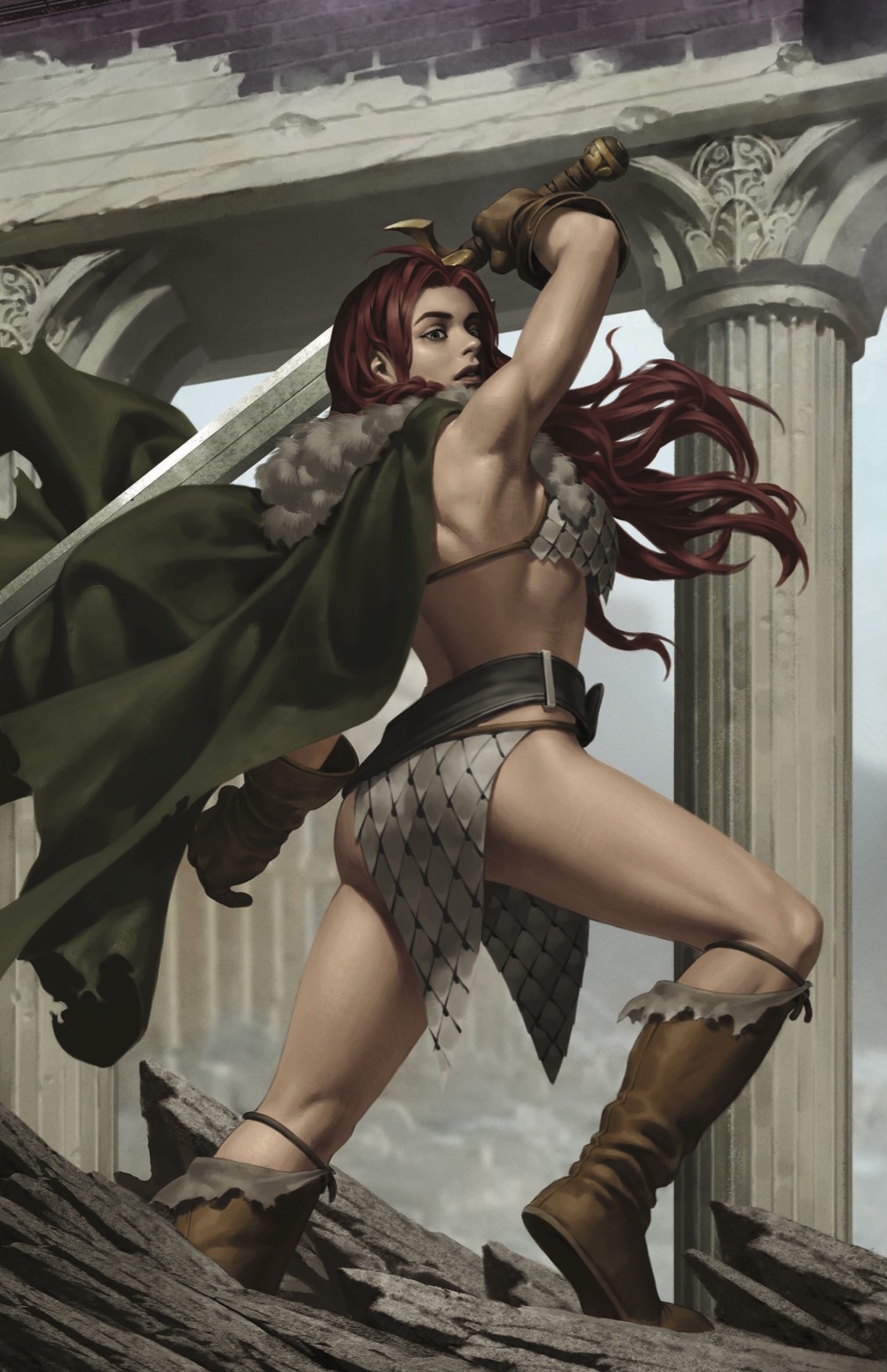 Unbreakable Red Sonja #1 Beyond Yoon Virgin Exclusive Variant