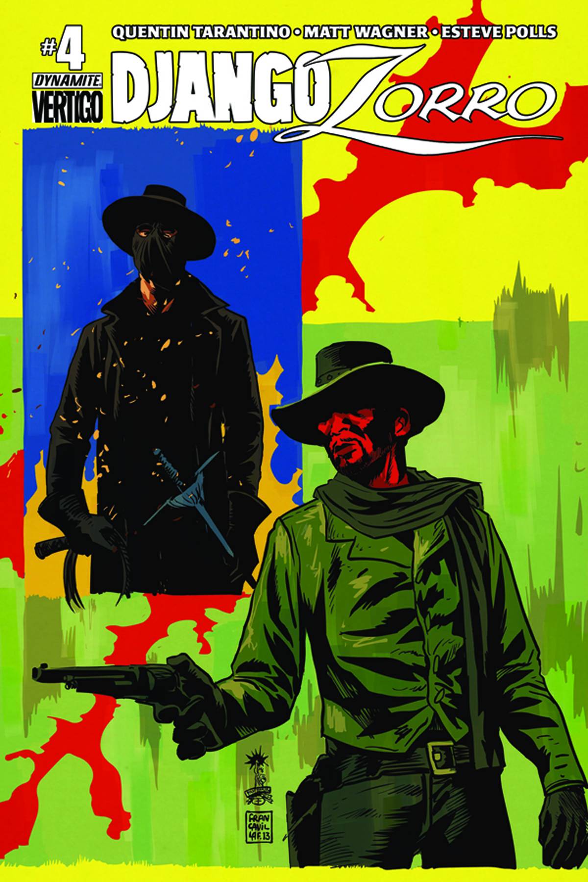 Django Zorro #4 Cover B Francavilla Variant