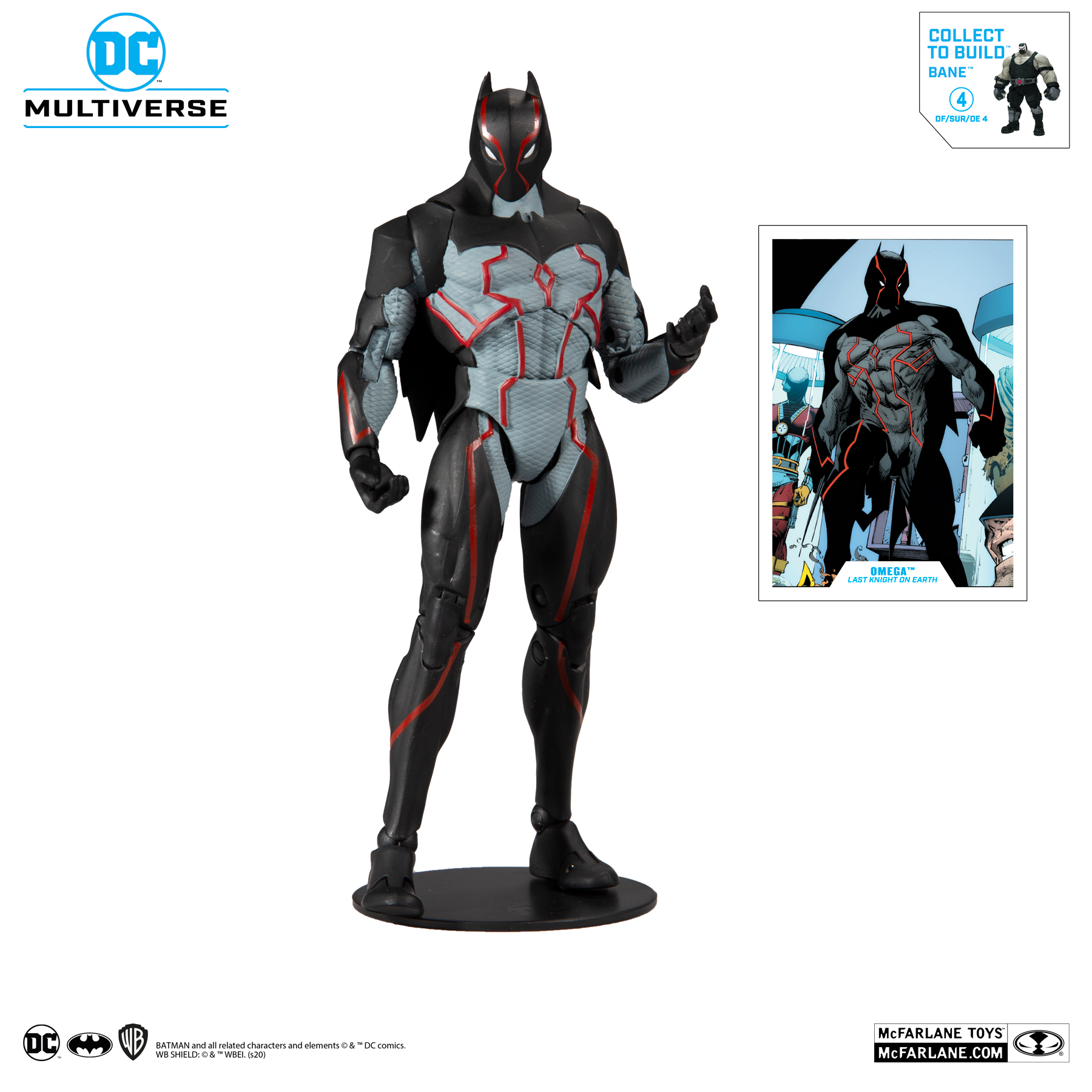 DC Collector Build-A 7 Inch Scale Omega Action Figure