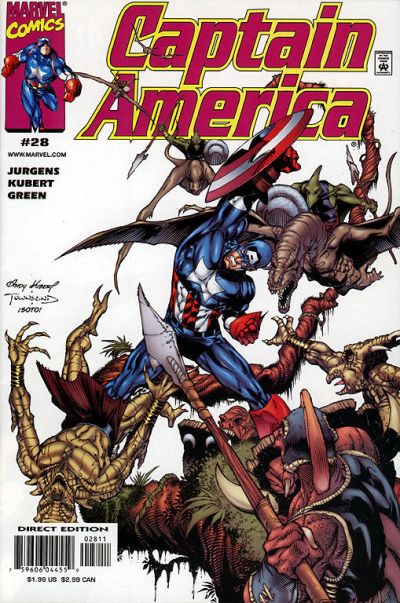 Captain America #28 [Direct Edition] - Nm- 9.2