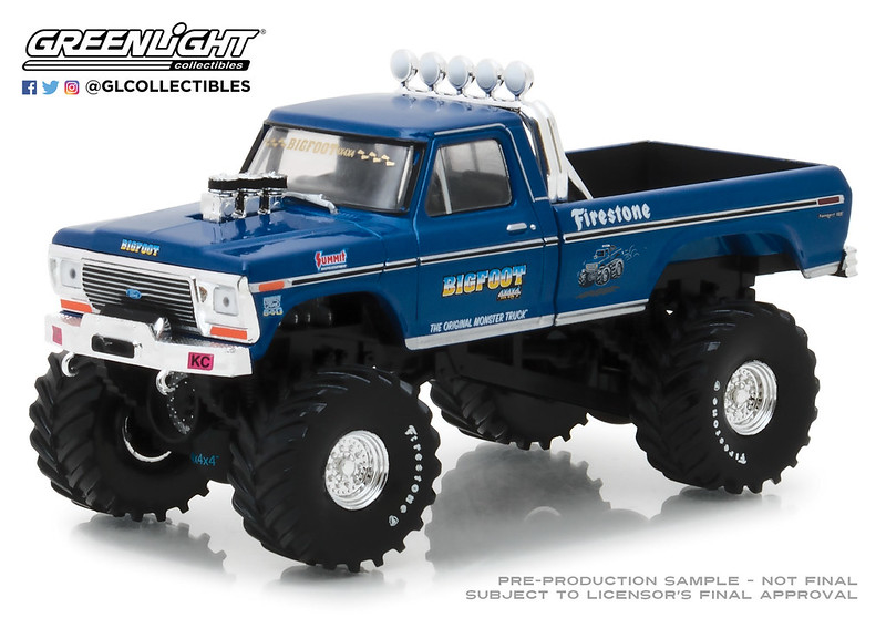 Bigfoot #1 1974 Ford F250 1/43 Scale Original Monster Truck