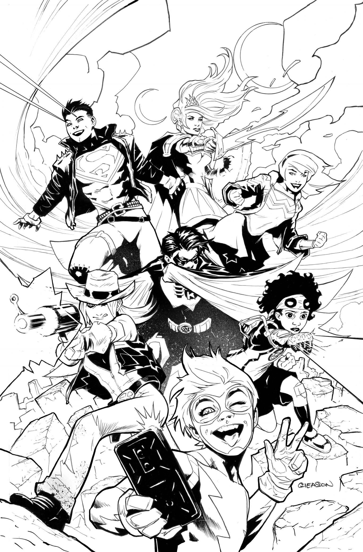 Young Justice #1 Variant Edition