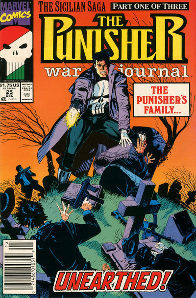 The Punisher War Journal #25 [Newsstand]-Fine (5.5 – 7)