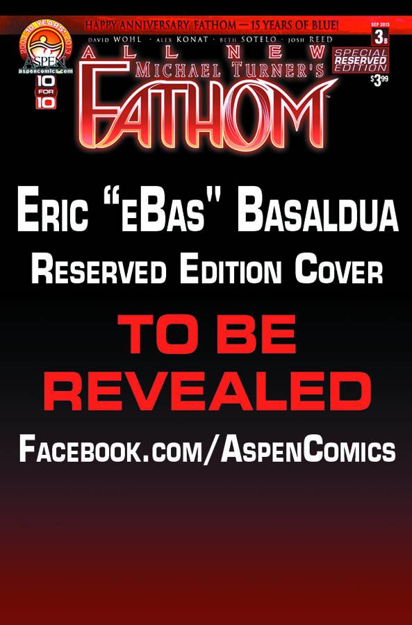 All New Fathom #3 Aspen Reserved Cover