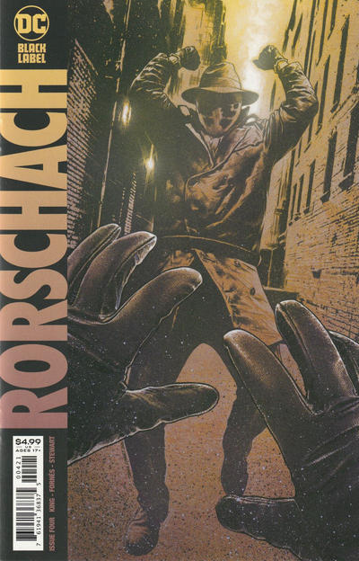 Rorschach #4 [Travis Charest Variant Cover]-Near Mint (9.2 - 9.8)