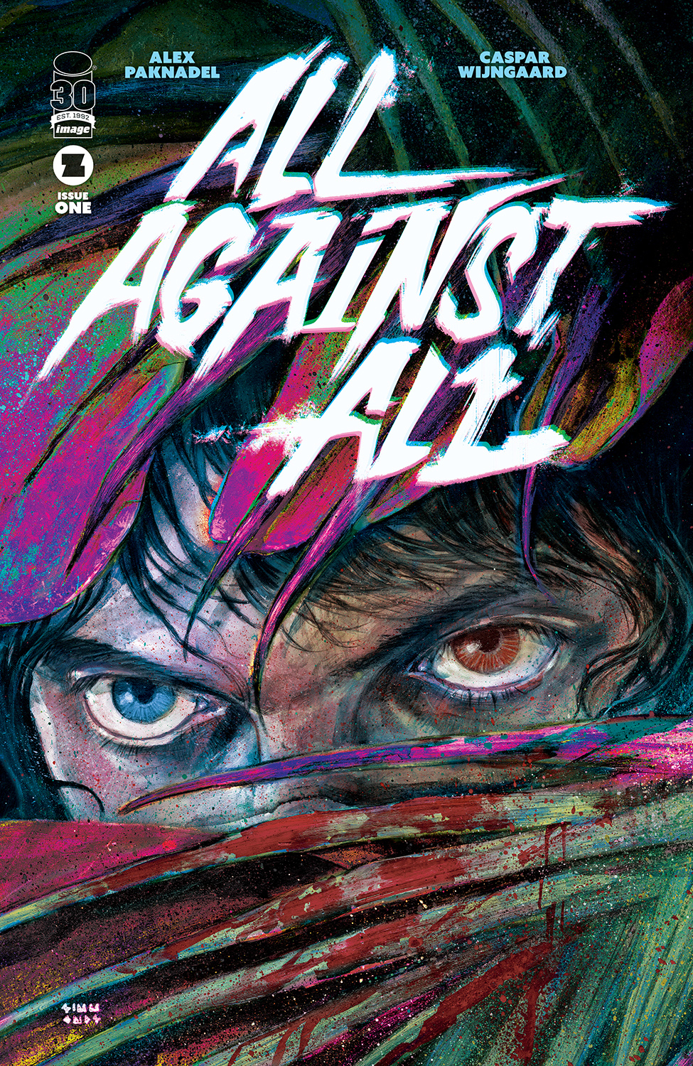 All Against All #1 Cover C 1 for 25 Incentive Simmonds (Of 5)