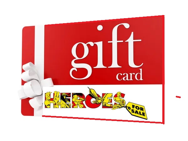 Gift Certificate Heroes For Sale $100.00