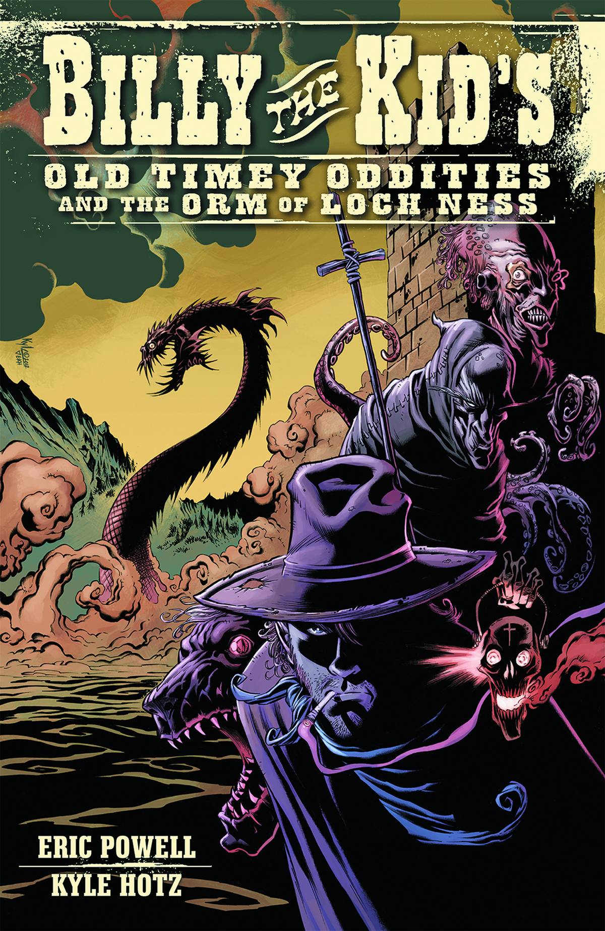 Billy the Kid Old Timey Oddities Graphic Novel Volume 3 Orm of Loch Ness