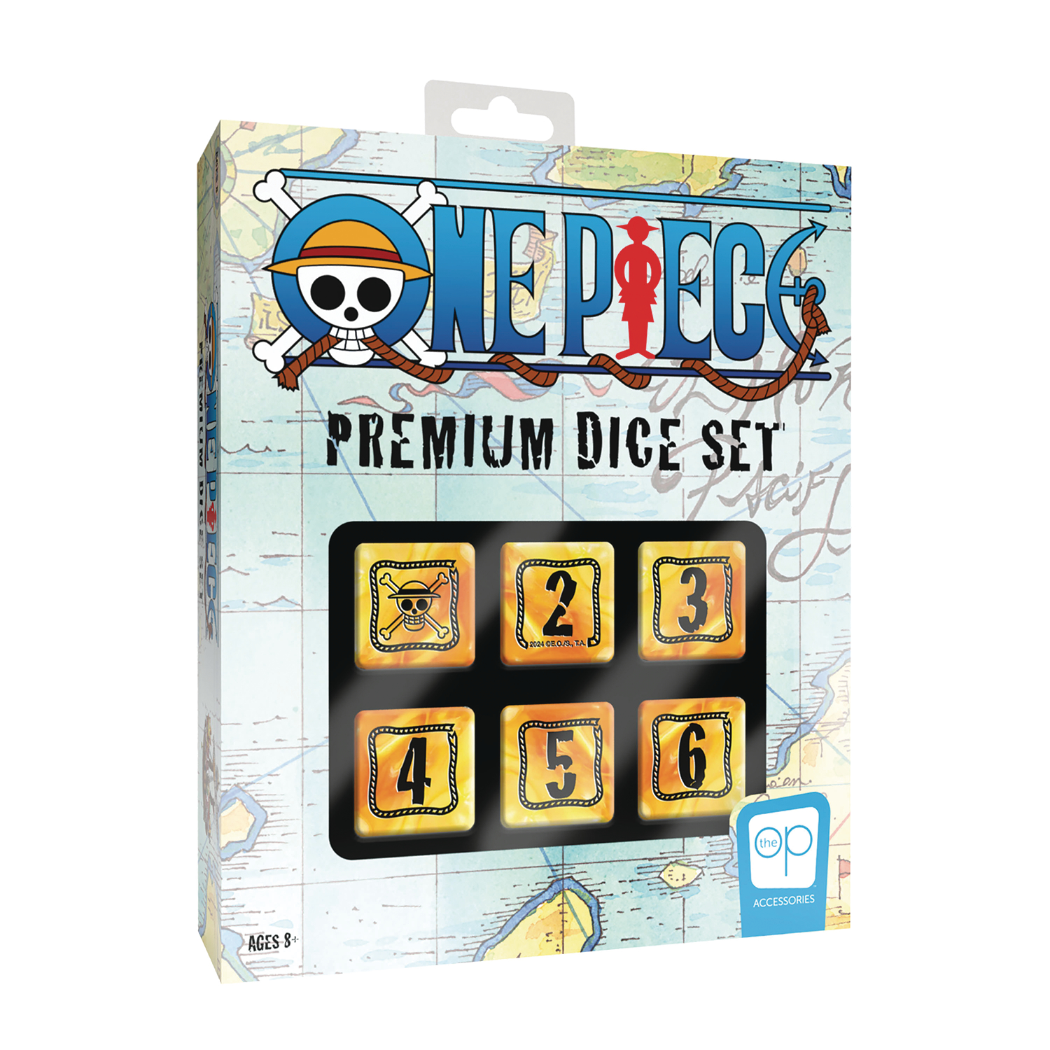 One Piece Premium 6 Sided Dice Set