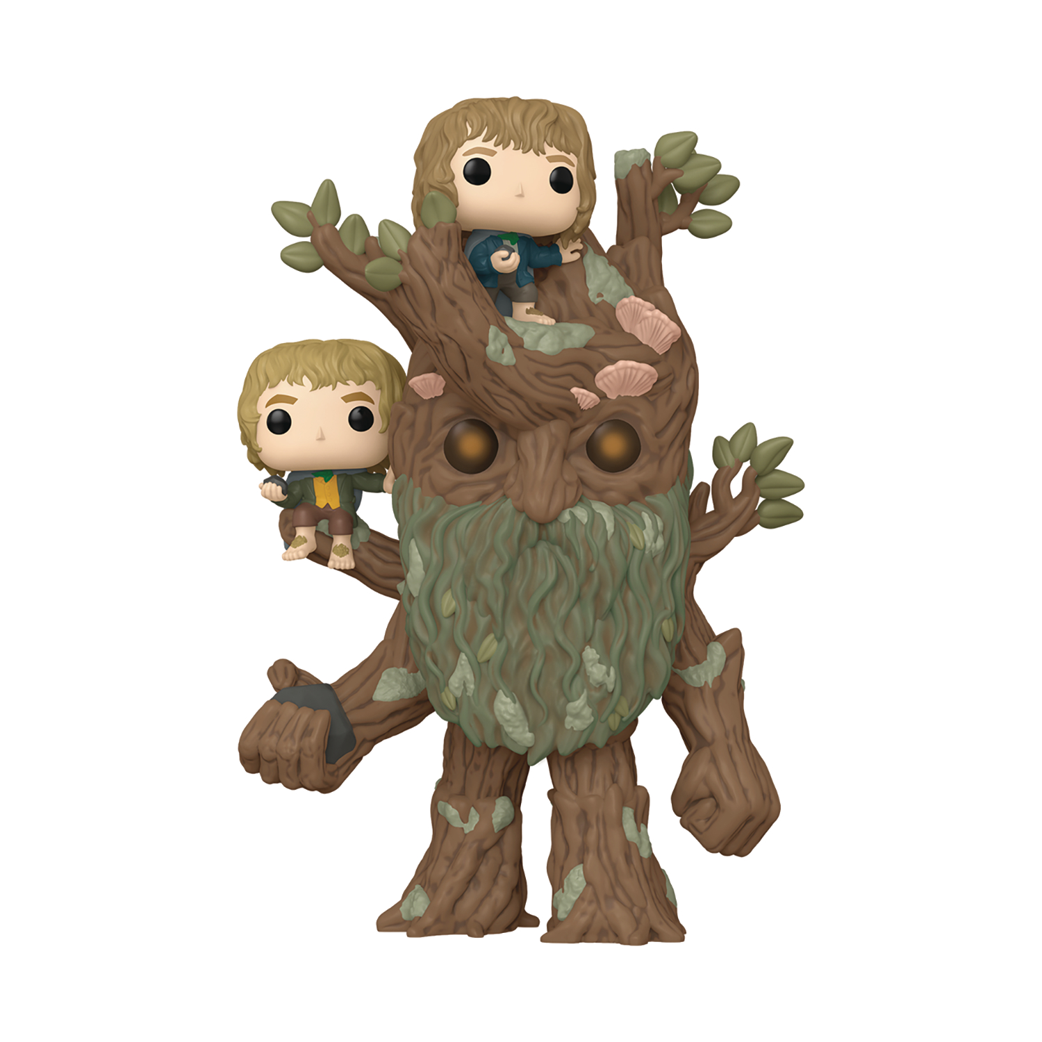 Pop Movies Super Lord of The Rings Treebeard With Merry & Pippin Vinyl Figure