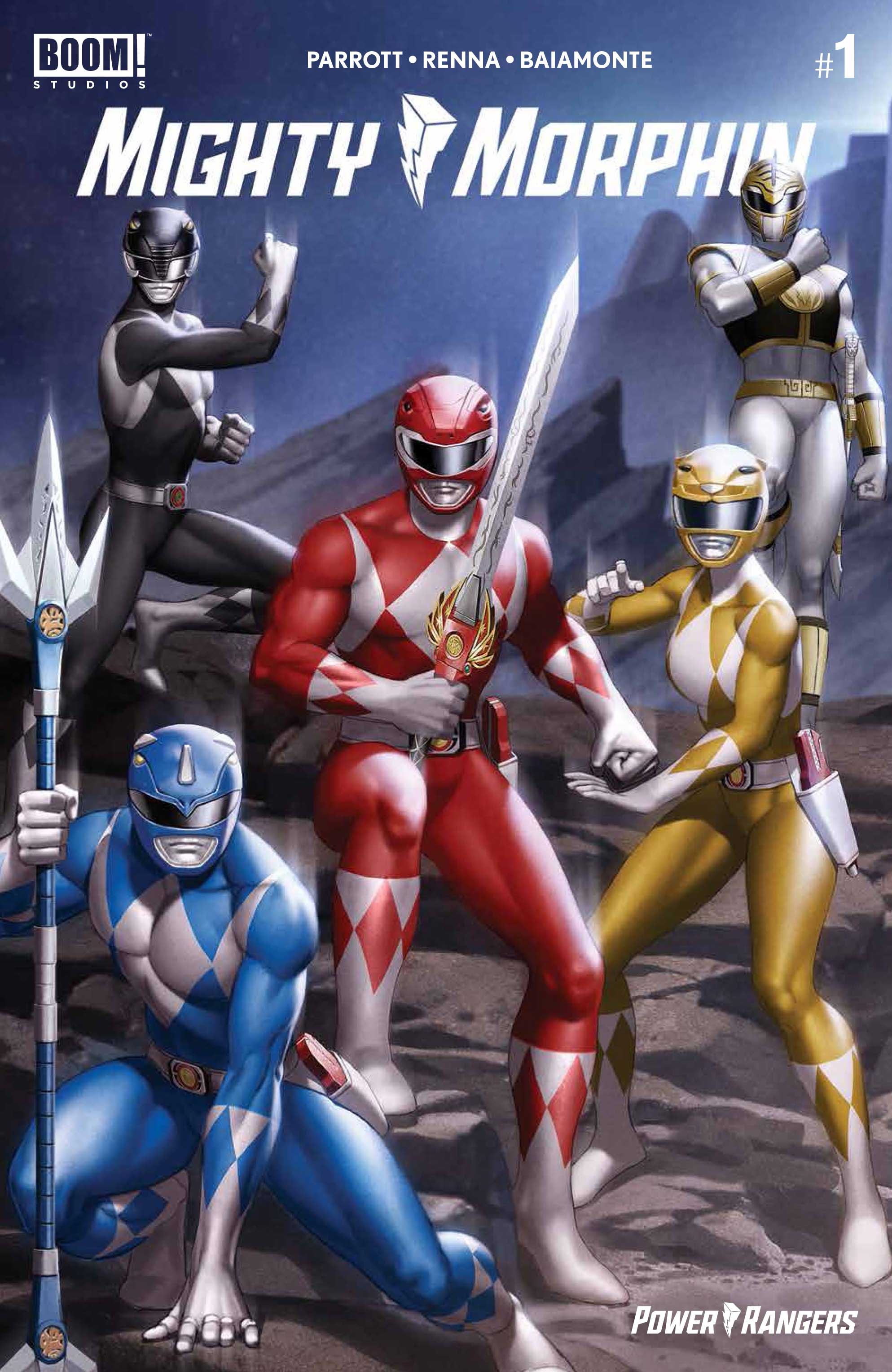 Mighty Morphin #1 Cover C Yoon Connecting Variant