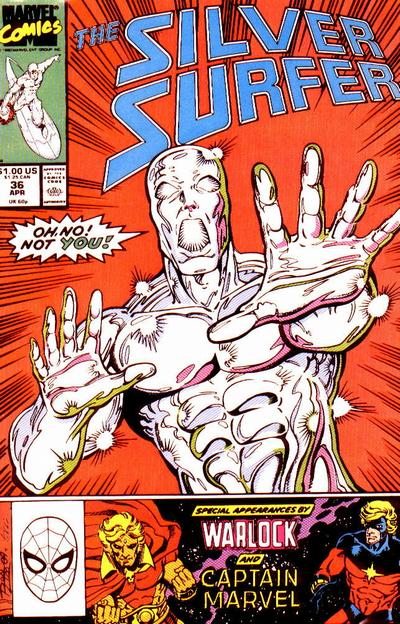 Silver Surfer #36 [Direct]-Very Fine (7.5 – 9)