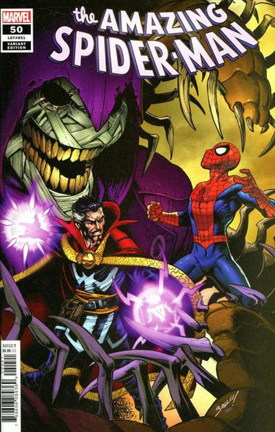 Amazing Spider-Man #50 [Mark Bagley Trade Dress Variant Cover] - Fn/Vf 