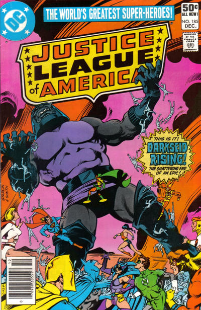 Justice League of America #185 [Newsstand]-Very Good (3.5 – 5)